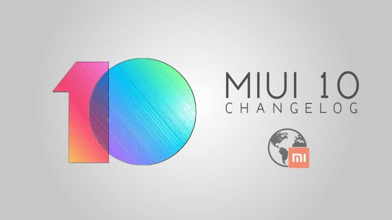 MiUI 9.7.18 Changelog v10 mi-globe ROM
